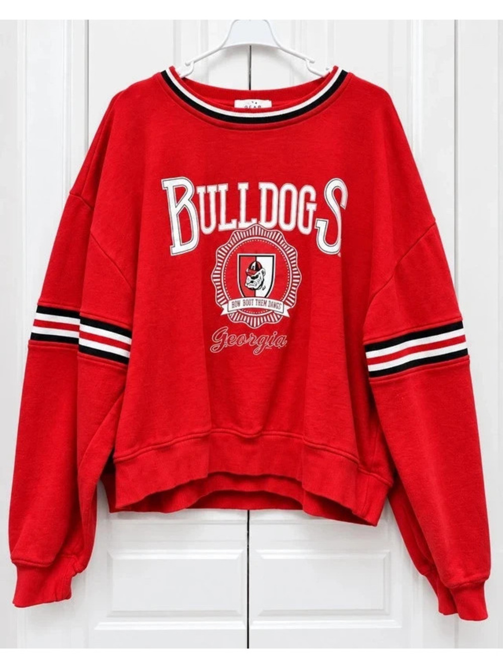 WEAR by Erin Andrews Georgia Bulldogs Sweatshirt, XXL